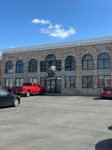 Lockport office, front of building.