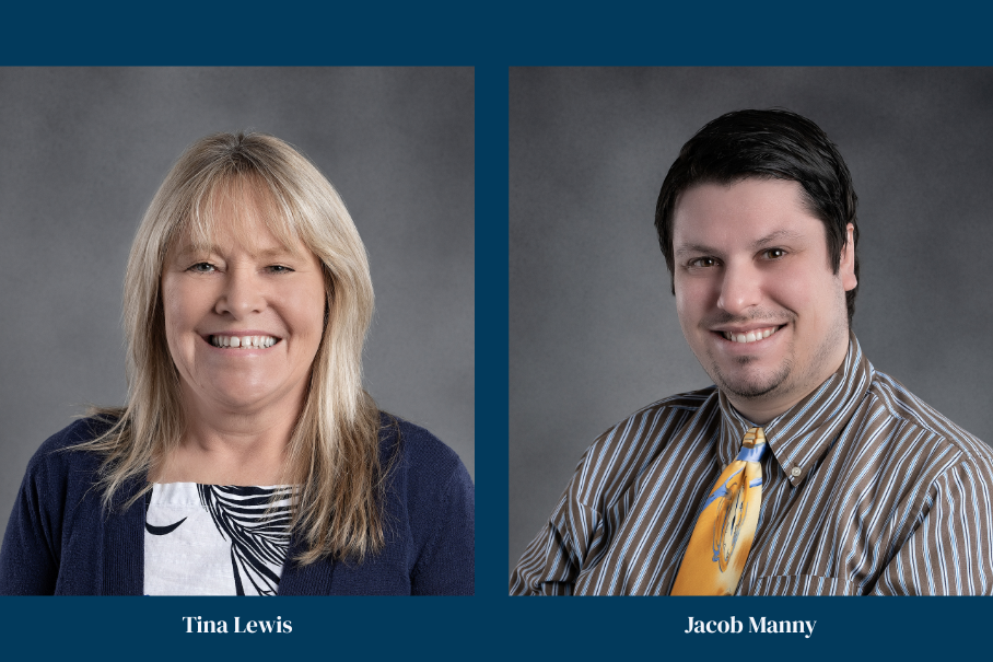 Headshots: Tina Lewis and Jacob Manny