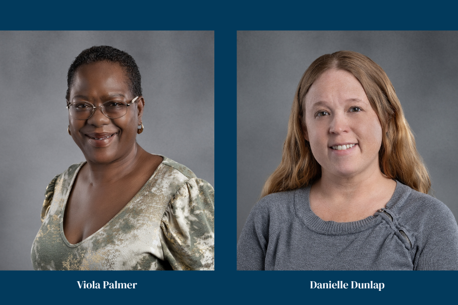 Headshots: Viola Palmer and Danielle Dunlap