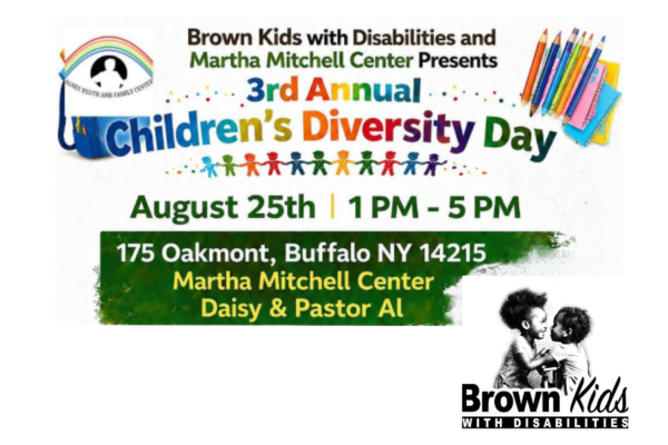 Children's Diversity Day with "Brown Kids with Disabilities" logo. See event post for details.